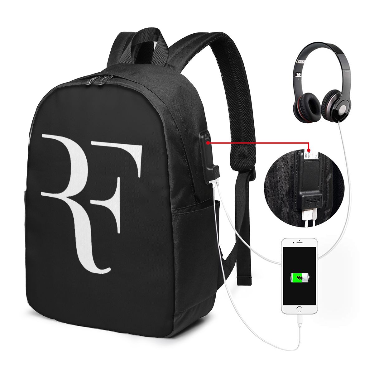 Mochila Roger Federer, bolsa d - Backpacks reseña y precio