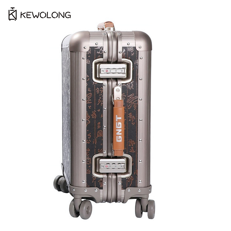 Maleta giratoria de aleación d - Spinner Wheel Rolling Suitcase 20 Inch reseña y precio