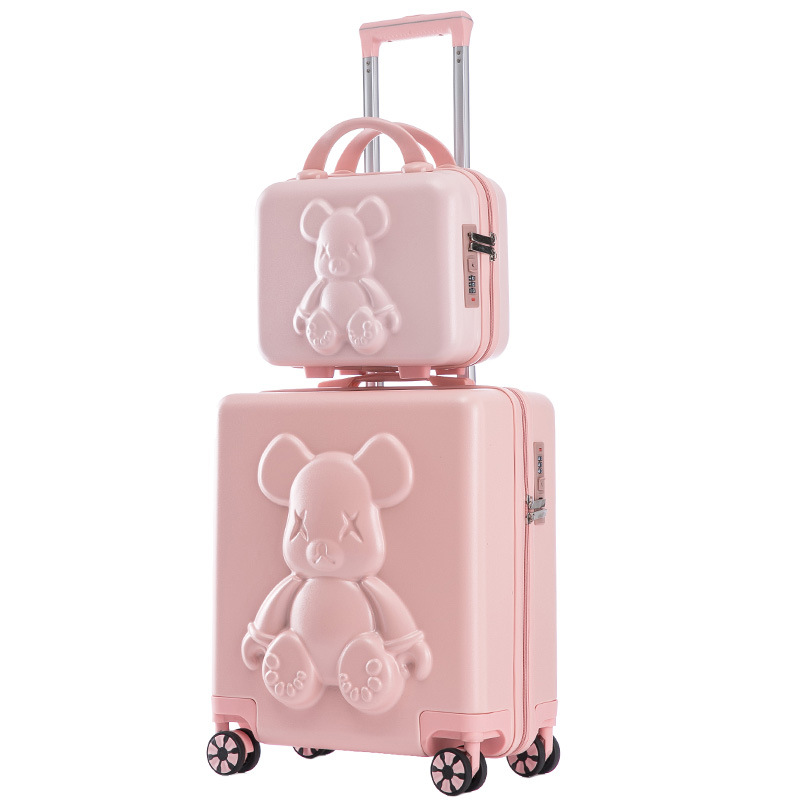 Maleta de viaje con ruedas par - Spinner Wheel Rolling Suitcase 20 Inch reseña y precio