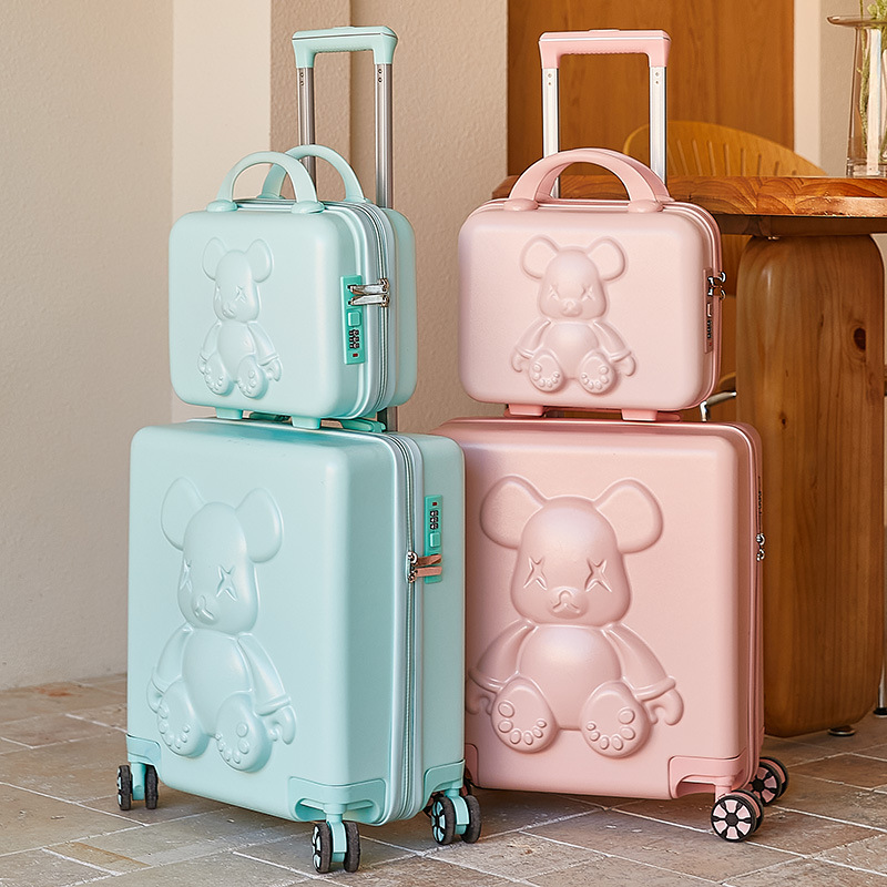 Maleta de viaje con ruedas par - Spinner Wheel Rolling Suitcase 20 Inch reseña y precio