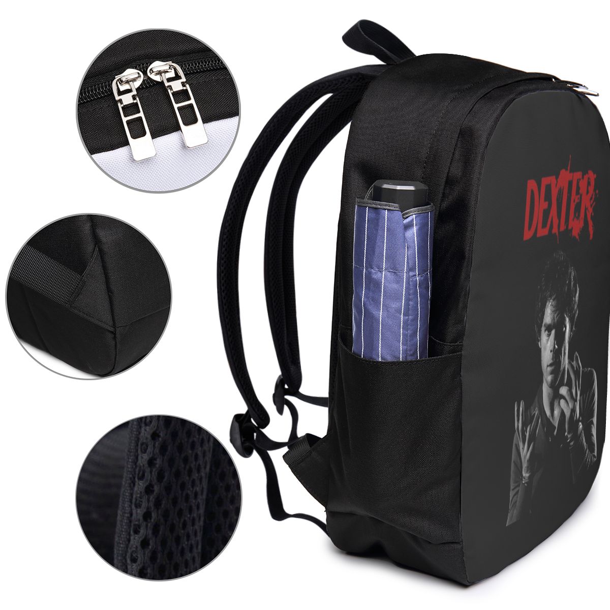 Mochila de la película Dexter  - Backpacks reseña y precio