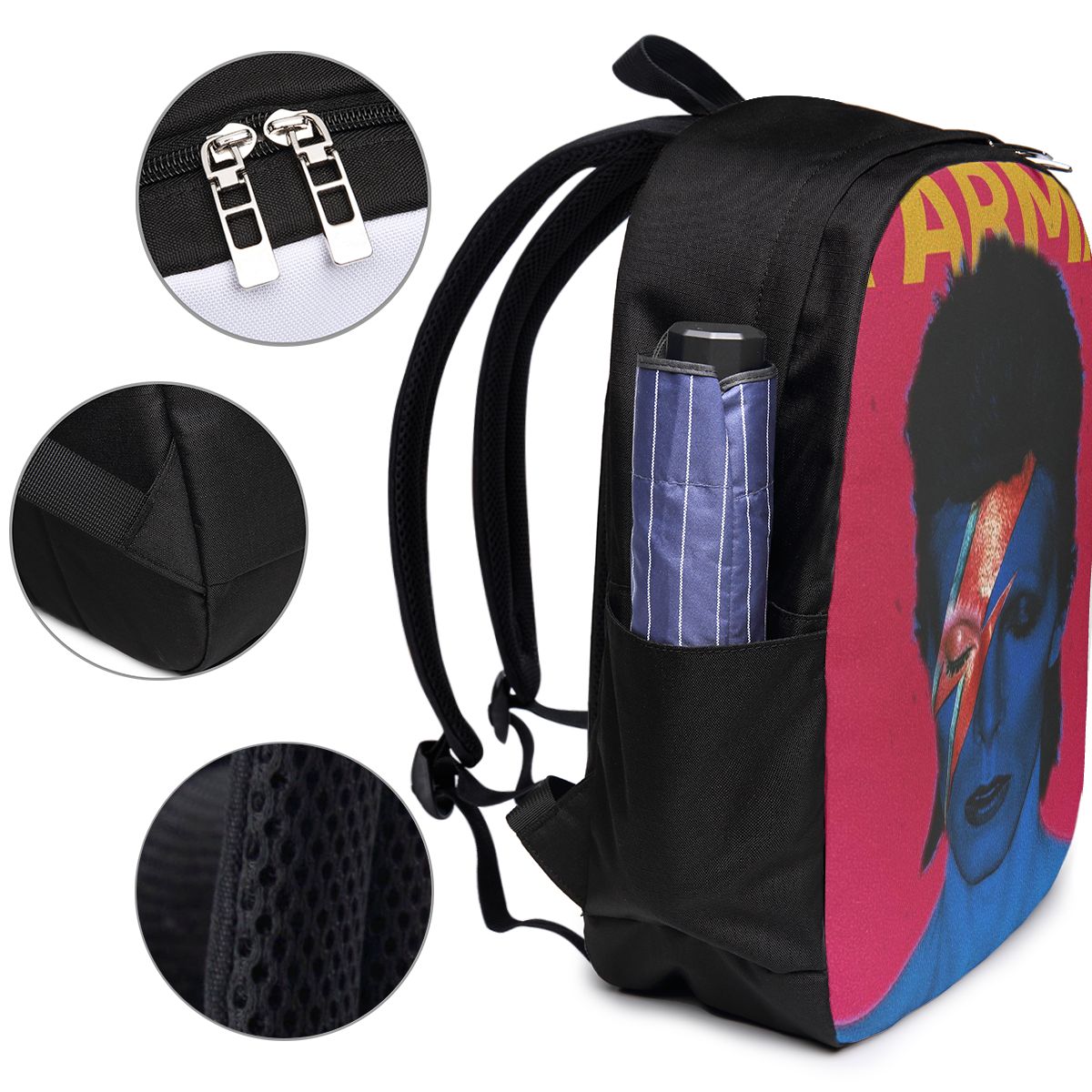 Mochila Davids Bowied, bolsa d - Backpacks reseña y precio