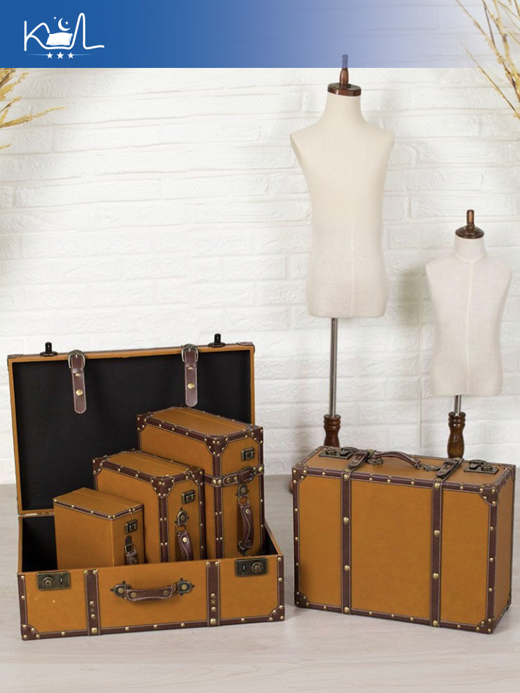 Maleta Decorativa Vintage Nara - Retro Vintage Trunk Suitcase reseña y precio