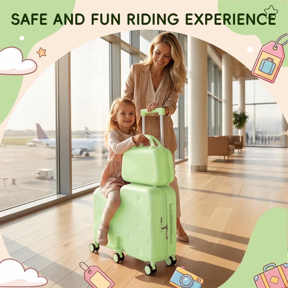 Divertido scooter de 20 pulgad - Kids Ride On Suitcase Scooter reseña y precio