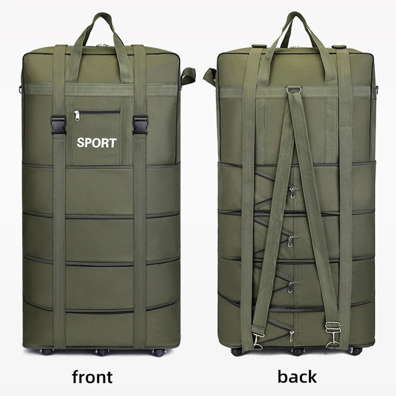 Bolsa Oxford a cuadros para ae - Foldable Rolling Luggage Bag reseña y precio